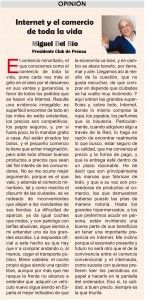 Inaternet y el comercio de toda la vida. 20.11.2018